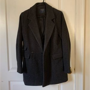 A&F twill coat